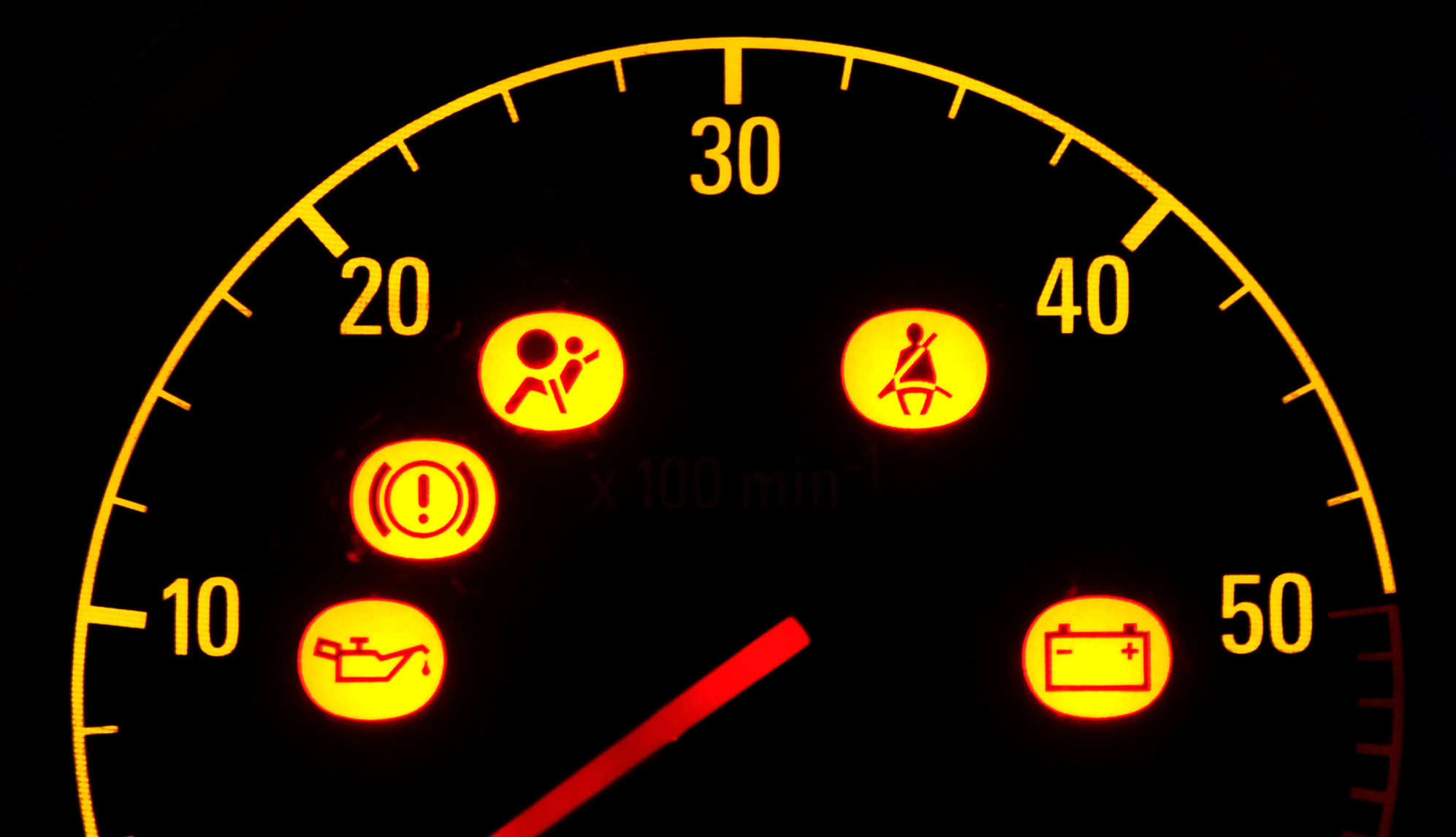 Five Warning Lights You Need To Know