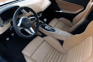 Audi Quattro Concept interior