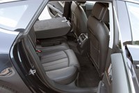 2012 Audi A7 rear seats