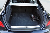 2012 Audi A7 rear cargo area