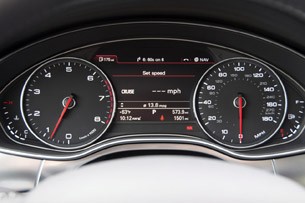 2012 Audi A7 gauges