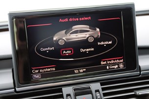 2012 Audi A7 drive select options