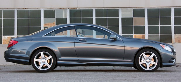 2011 Mercedes-Benz CL550 4Matic side view