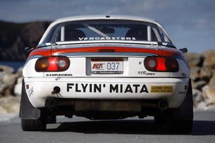 Flyin' Miata V8 Targa MX-5 Miata side view