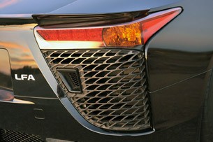 2012 Lexus LFA rear vent