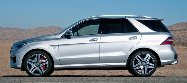 2012 Mercedes-Benz ML63 AMG side view