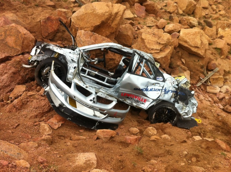 Dissecting the safety cage that saved Jeremy Foley's life at Pikes Peak