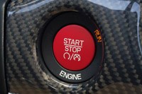2014 Jeep Grand Cherokee SRT start button