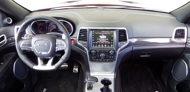 2014 Jeep Grand Cherokee SRT interior