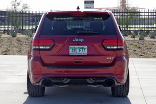 2014 Jeep Grand Cherokee SRT rear view
