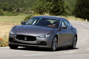 2014 Maserati Ghibli driving