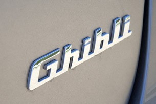 2014 Maserati Ghibli badge
