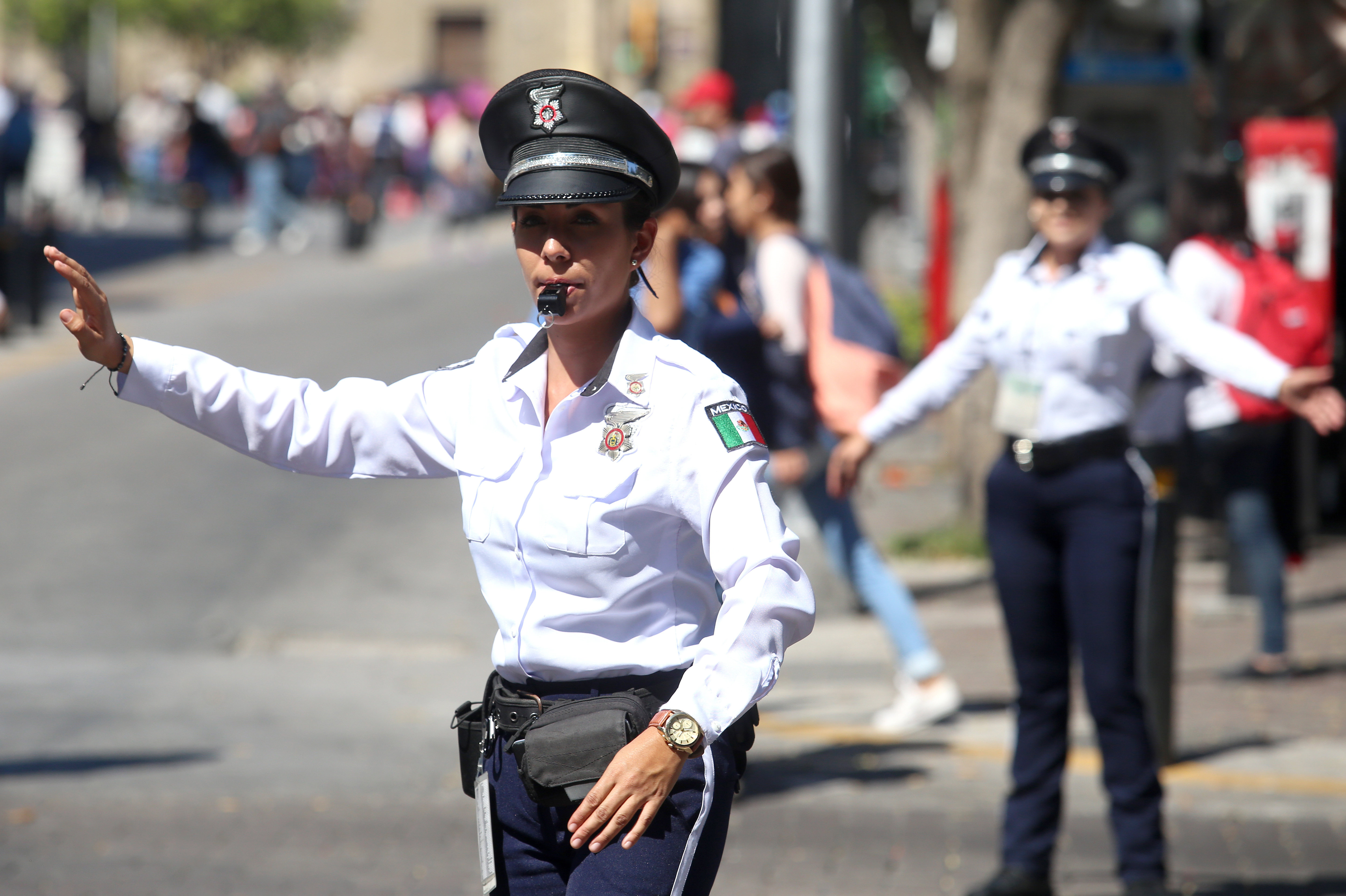 Mujeres Antimordidas Las Polic As Que Controlan El Tr Nsito Vehicular