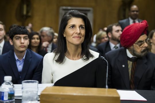 Senate confirms SC Governor Nikki Haley as UN Ambassador