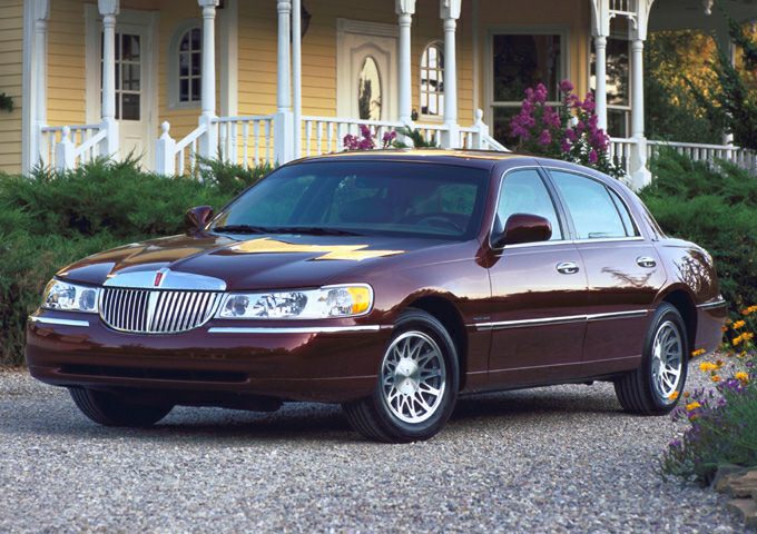 2001 lincoln town car cartier for sale