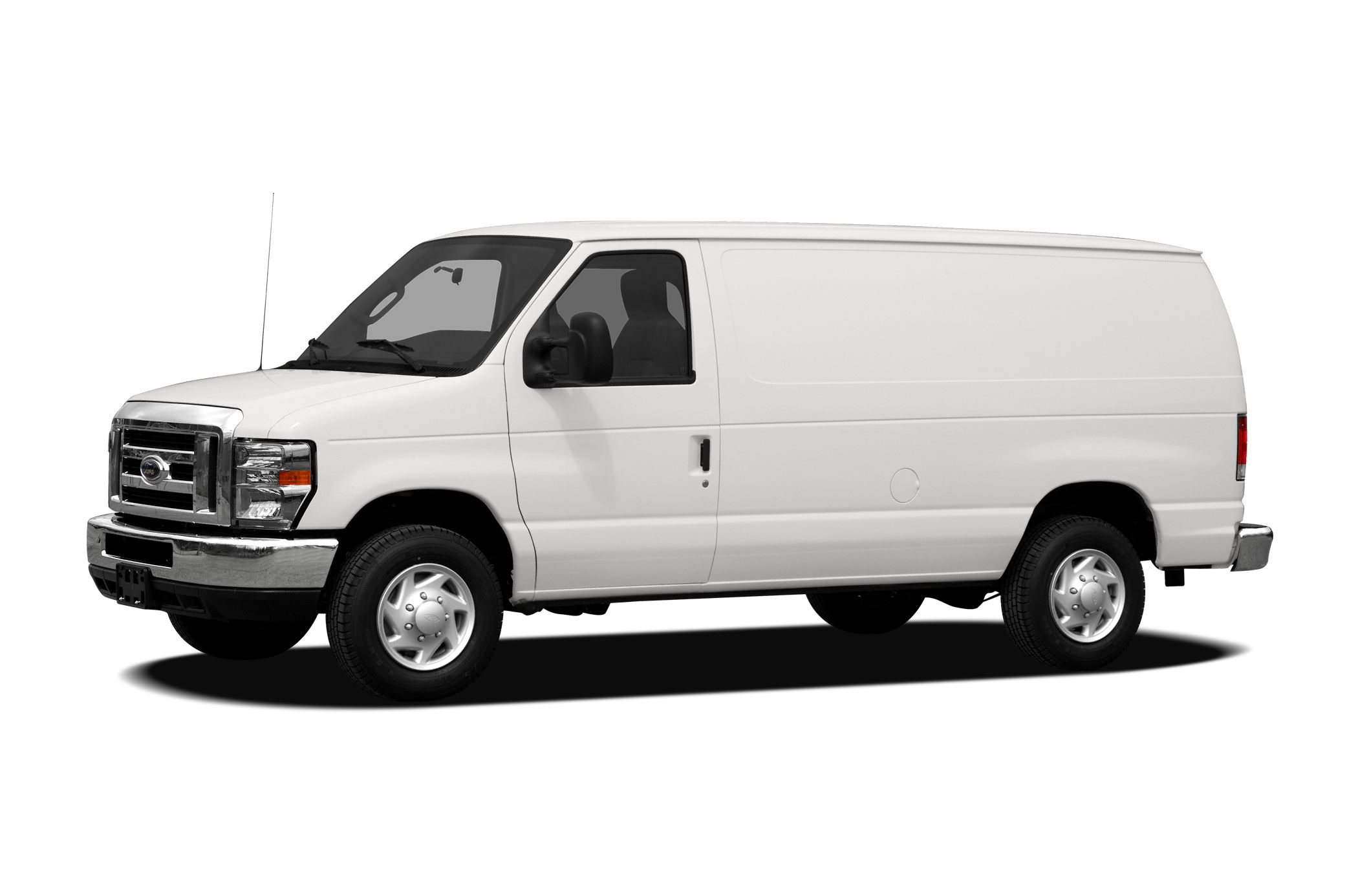 09 Ford E 350 Super Duty Commercial Cargo Van Pictures
