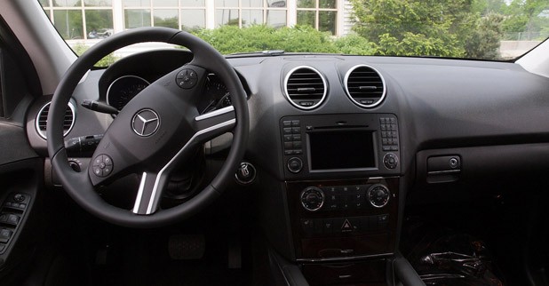 Amp Electric Mercedes-Benz ML EV interior