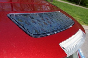 2013 Nissan Leaf solar panel