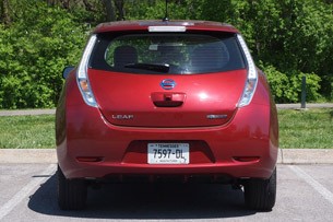 2013 Nissan Leaf rear view