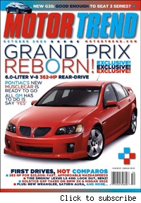 Motor Trend, October 2006