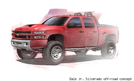 Dale Jr. Silverado off-road concept