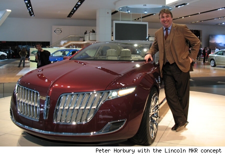 Peter Horbury with the Lincoln MKR