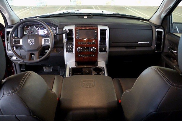 2010 Ram 3500 Laramie Mega Cab interior
