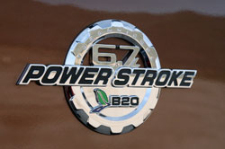Power Stroke badge