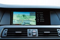 2011 BMW 550i navigation system