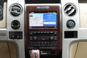 2011 Ford F-150 stereo and HVAC controls