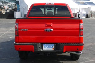 2011 Ford F-150 rear view