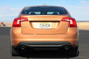 2011 Volvo S60, rear view