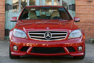 2010 Mercedes-Benz C63 AMG P31 Development Package, front view