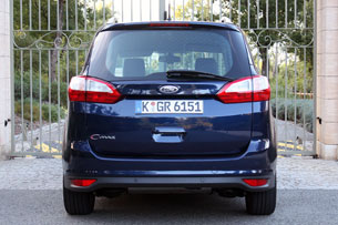 2012 Ford Grand C-Max, rear view