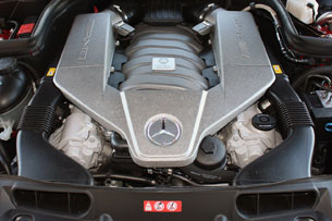 2010 Mercedes-Benz C63 AMG P31 Development Package, 6.3-liter V8 engine