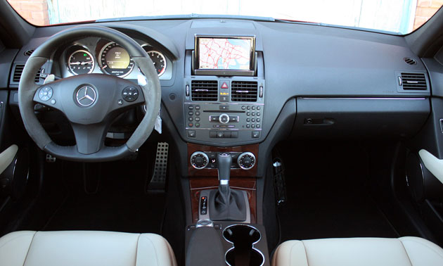 2010 Mercedes-Benz C63 AMG w/P31 Development Package, interior