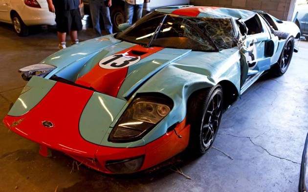 Wrecked customer Ford GT