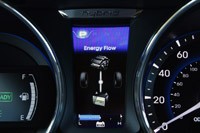2011 Hyundai Sonata Hybrid gauges
