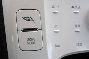 2011 Chevrolet Volt drive mode button