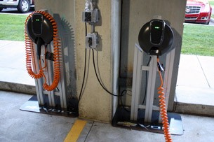 2011 Chevrolet Volt charging station