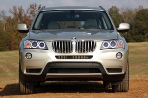 2011 BMW X3 front view