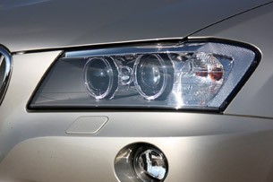 2011 BMW X3 headlight