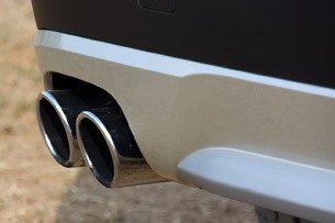 2011 BMW X3 rear fascia