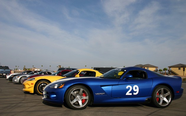 Vipers lined up for the Viper Cup Finale Weekend