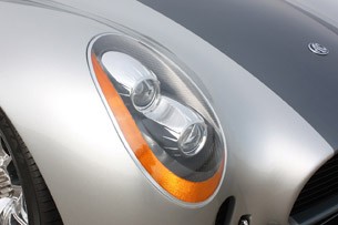 2012 Iconic AC Roadster headlight