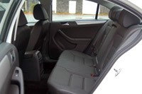 2011 Volkswagen Jetta rear seats