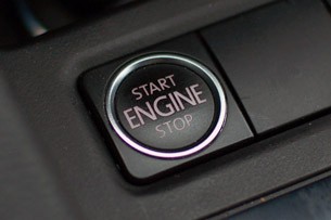 2011 Volkswagen Jetta start button
