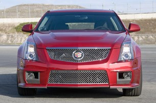 2011 Cadillac CTS-V Wagon front view