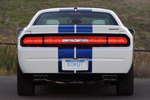 2011 Dodge Challenger SRT8 392 rear view
