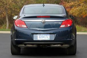 2011 Buick Regal CXL rear view
